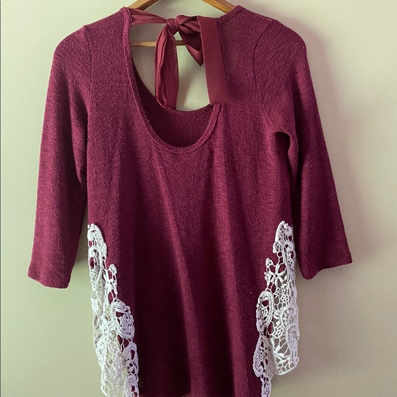 Lacey, Back Tie Top - Picture 5 of 5